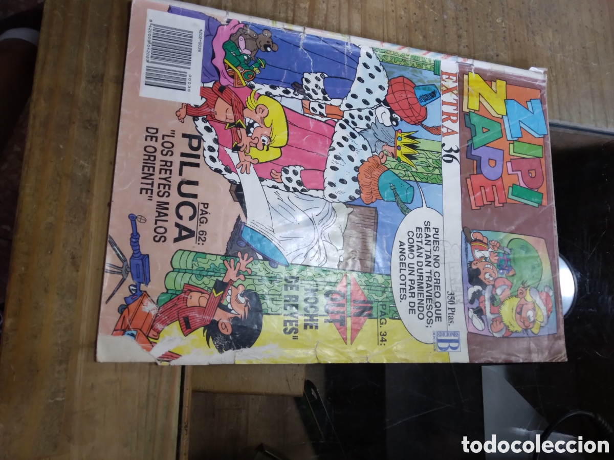 C&oacute;mics: Zipi Zape, Extra 36 y 37,350 pesetas - Foto 1