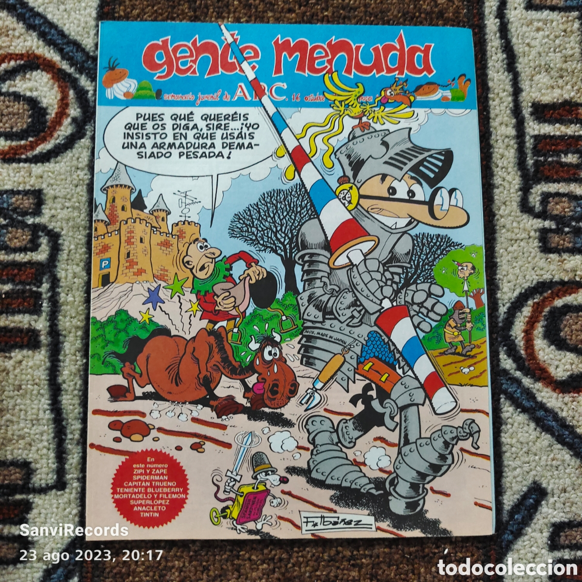 Fumetti: GENTE MENUDA, SEMANARIO JUVENIL DE ABC N&deg; 257