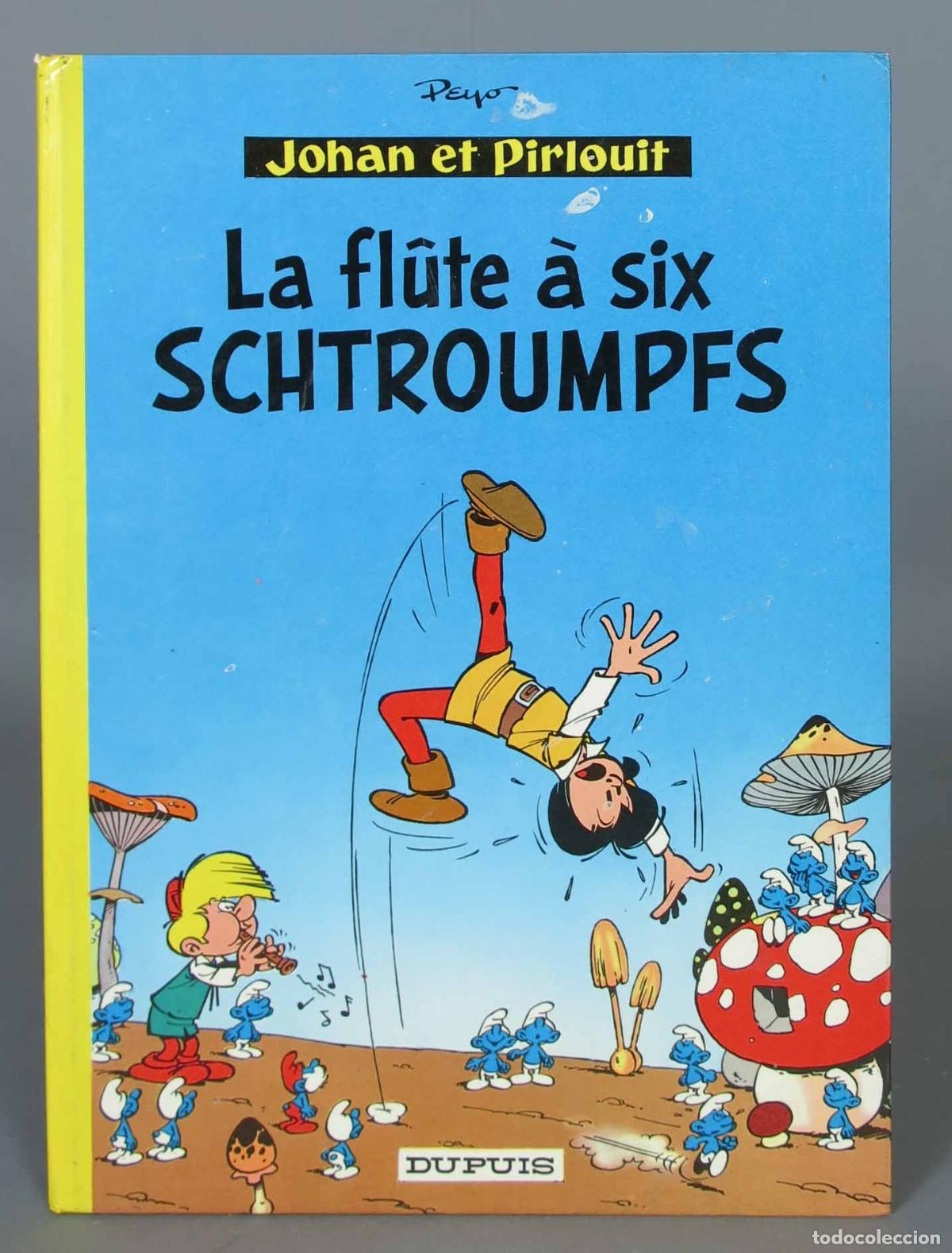 C&oacute;mics: La fl&ucirc;te &agrave; six Schtroumpfs. PEYO. 1963 - Foto 1