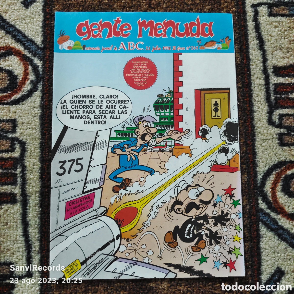 Comics: GENTE MENUDA, SEMANARIO JUVENIL DE ABC N&deg; 349