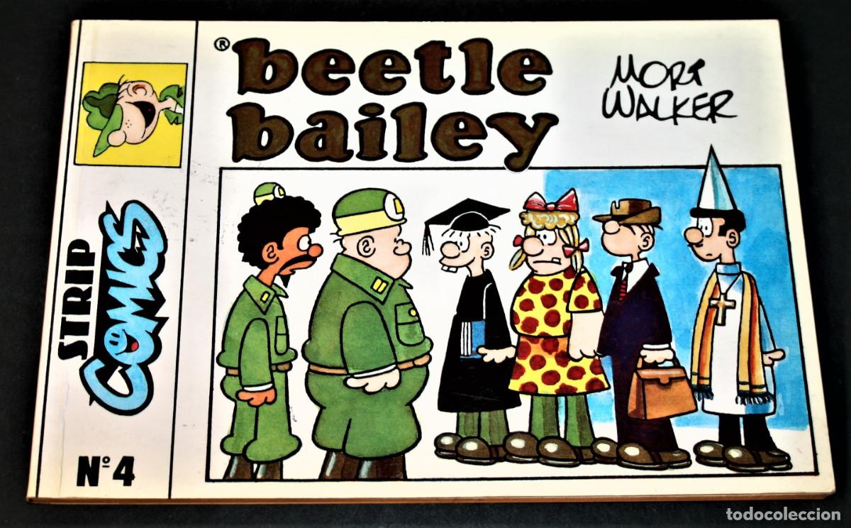 C&oacute;mics: BEETLE BAILEY - MORT WALKER - STRIP COMICS N&ordm; 4 - ED. ESEUVE 1990 - Foto 1