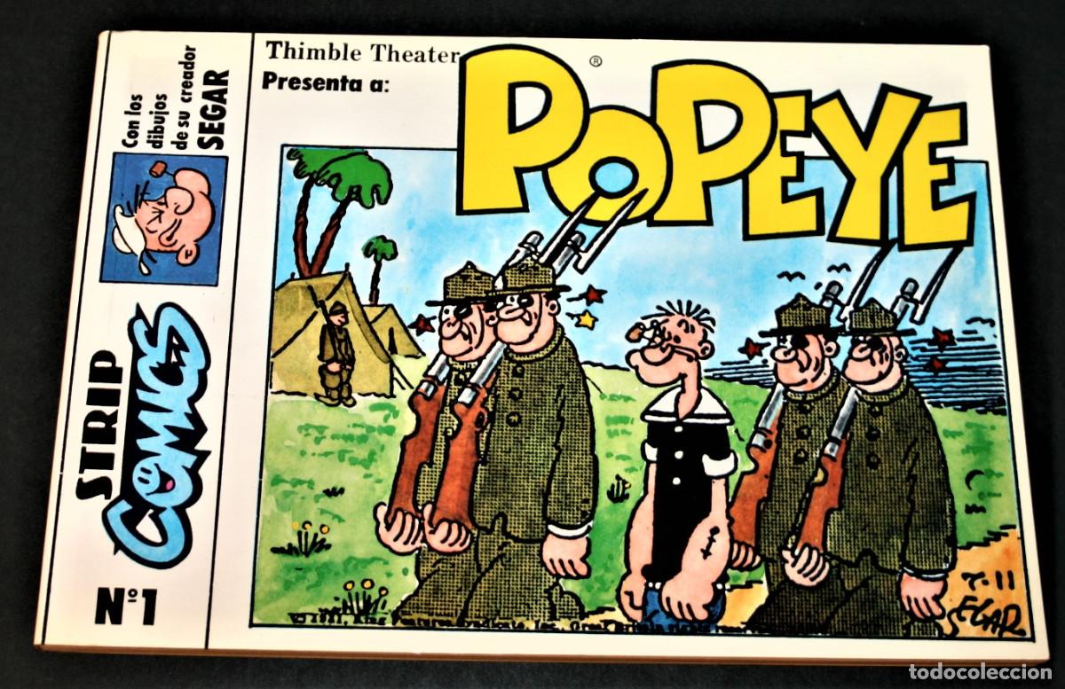 C&oacute;mics: POPEYE - SEGAR - STRIP COMICS N&ordm; 1 - ED. ESEUVE 1990 - Foto 1