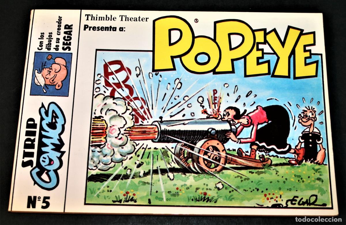 C&oacute;mics: POPEYE - SEGAR - STRIP COMICS N&ordm; 5 - ED. ESEUVE 1990 - Foto 1