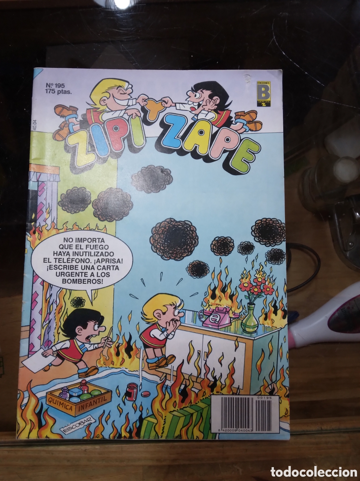 C&oacute;mics: Zipi Zape, n&uacute;mero 195, 175 pesetas - Foto 1