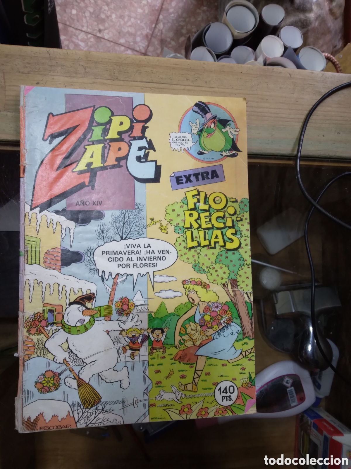 C&oacute;mics: Zipi Zape, extra, a&ntilde;o XIV, 140 pesetas - Foto 1
