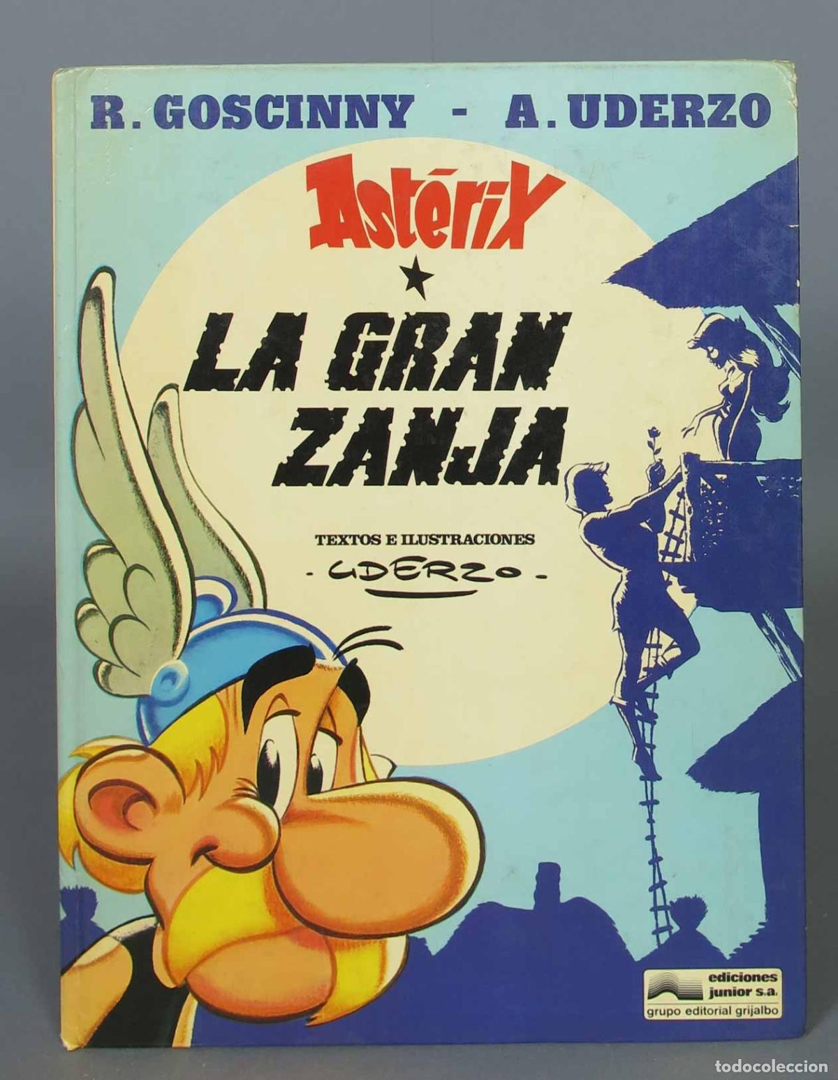C&oacute;mics: La gran zanja. Ast&eacute;rix. 1980 - Foto 1