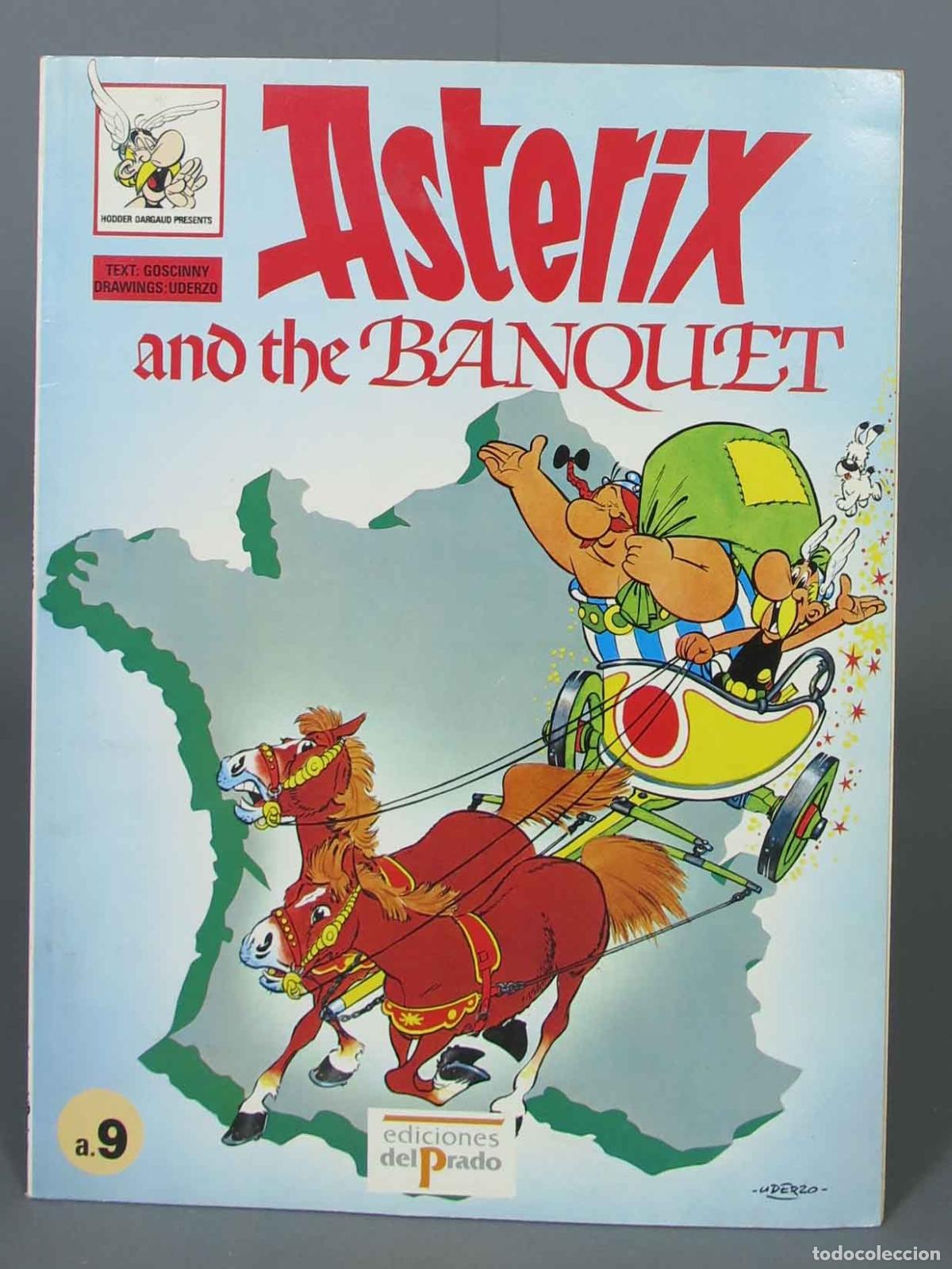C&oacute;mics: Asterix and the banquet. 1979 - Foto 1
