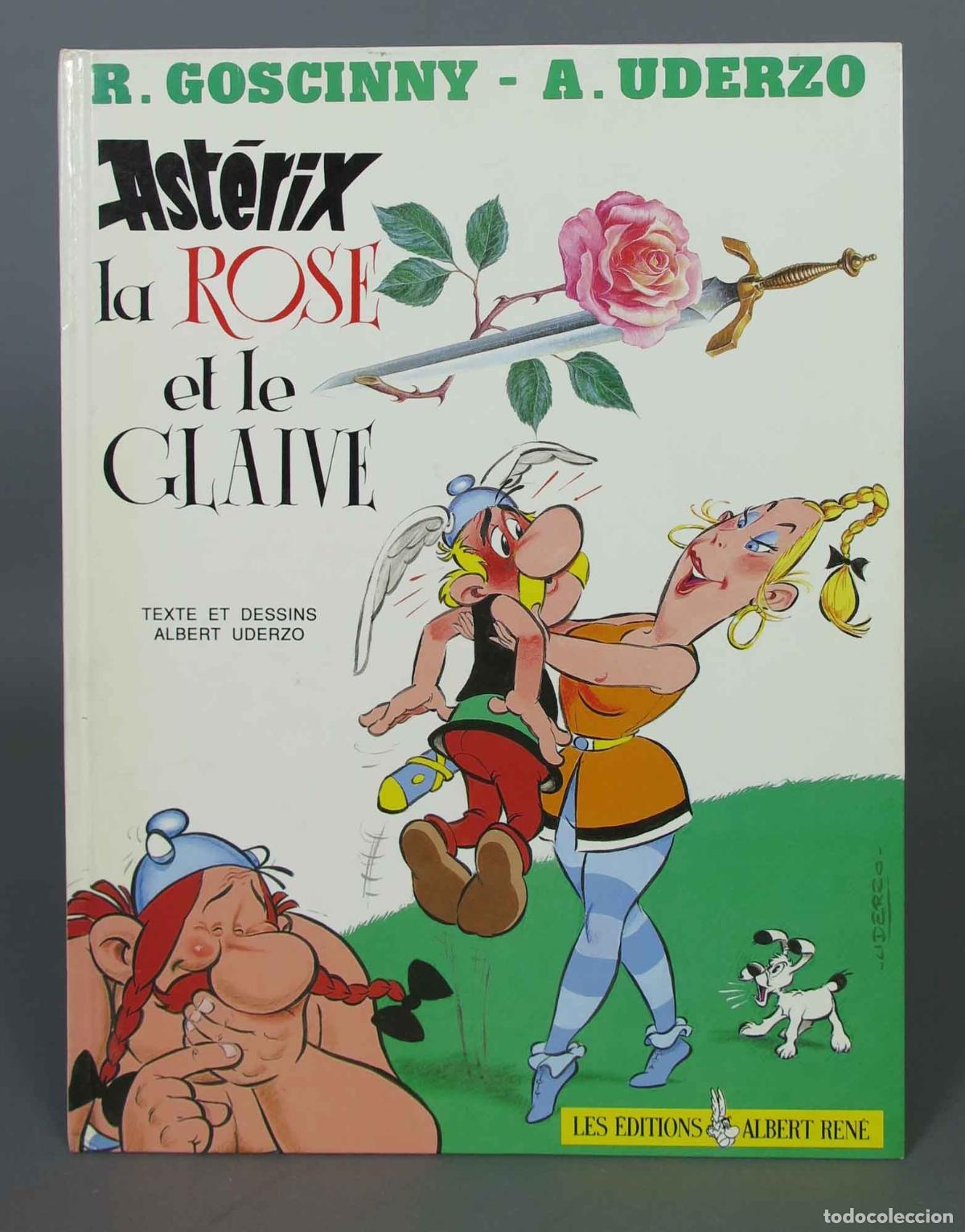 C&oacute;mics: ASTERIX: LA ROSE ET LE GLAIVE. Albert Uderzo. 1991 - Foto 1