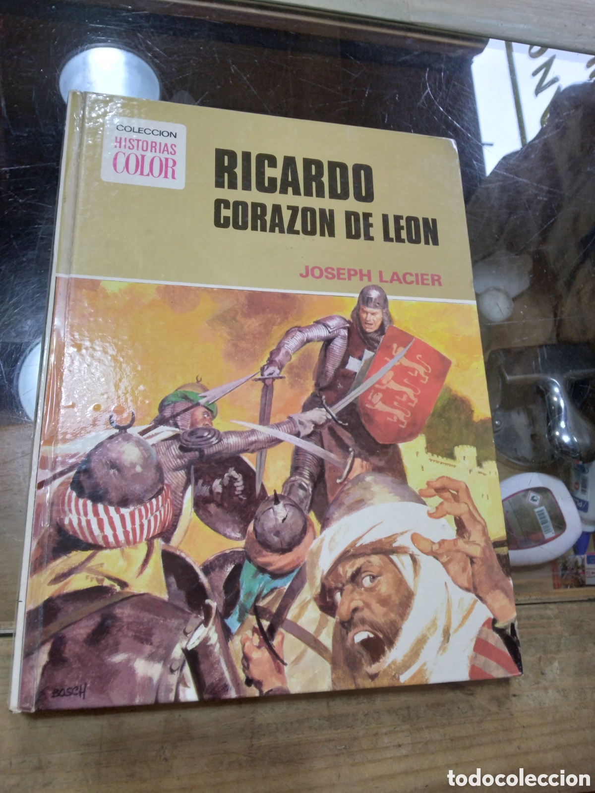 C&oacute;mics: Joseph Lacier, Ricardo Corazon de Leon, Bruguera - Foto 1