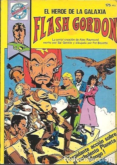 C&oacute;mics: 34 EL HEROE DE LA GALAXIA FLASH GORDON POCKET DE ASES BRUGUERA - Foto 1