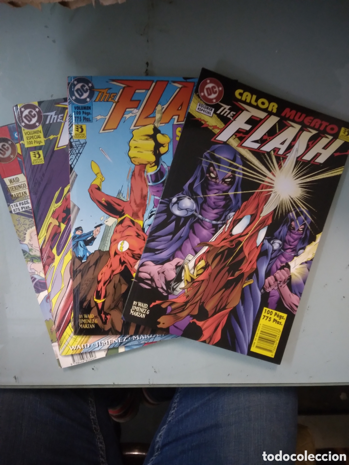 C&oacute;mics: The Flash, Ediciones Zinco, 3,4,5,6,DC Comics - Foto 1