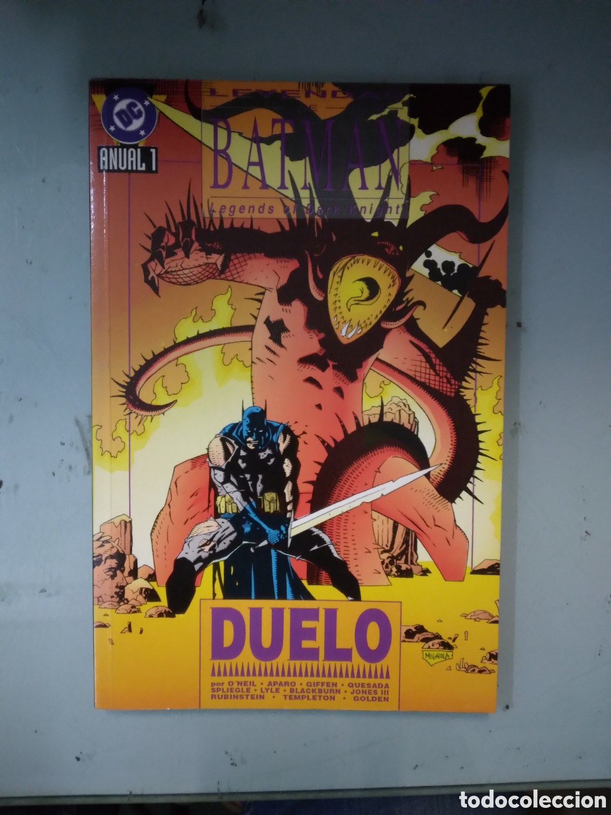 C&oacute;mics: DC, Anual 1, Batman, Duelo,Leyendas de Batman anual 1, DC Comics - Foto 1
