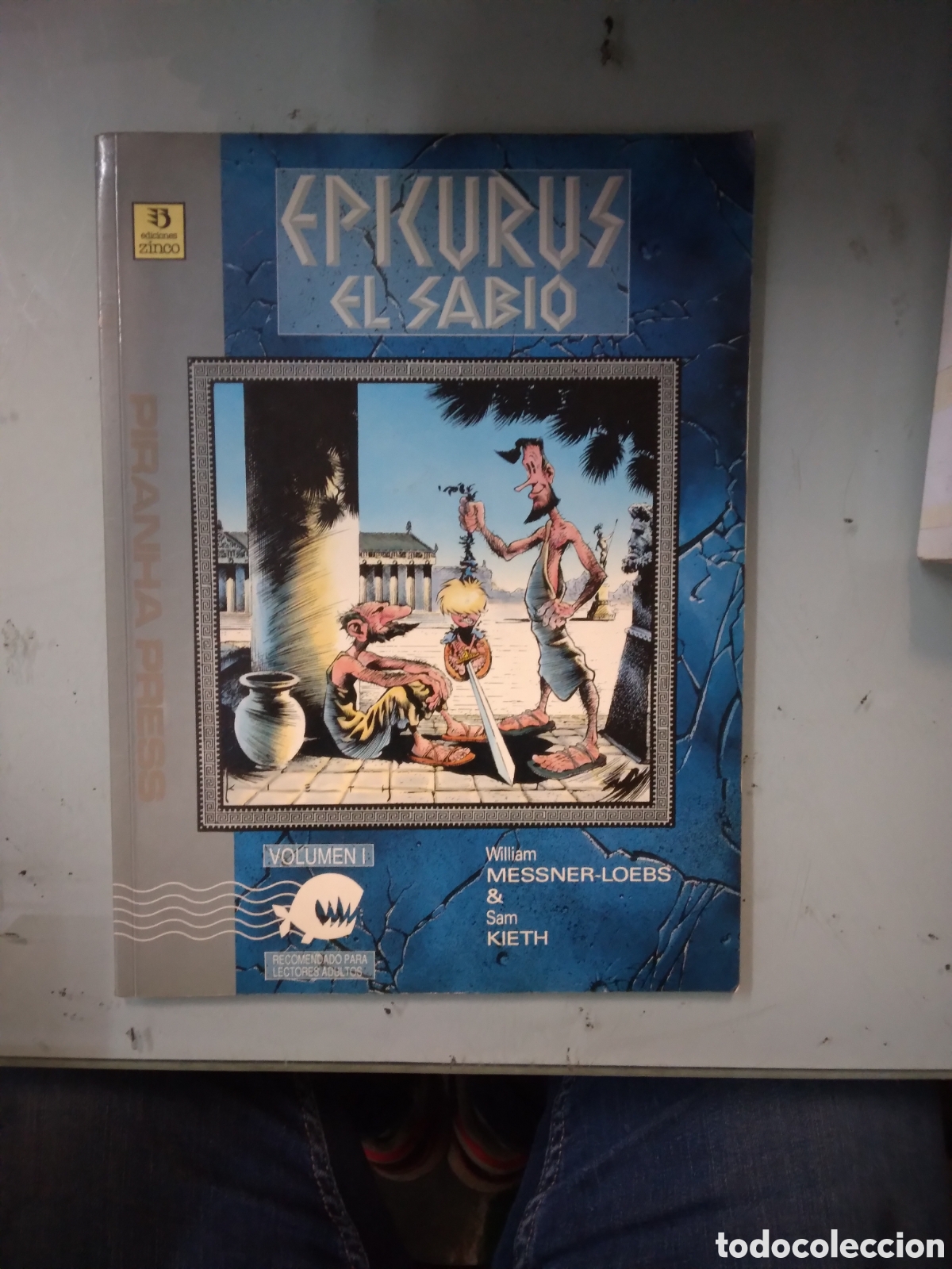 C&oacute;mics: Epicurus el sabio, volumen I, Zinco - Foto 1