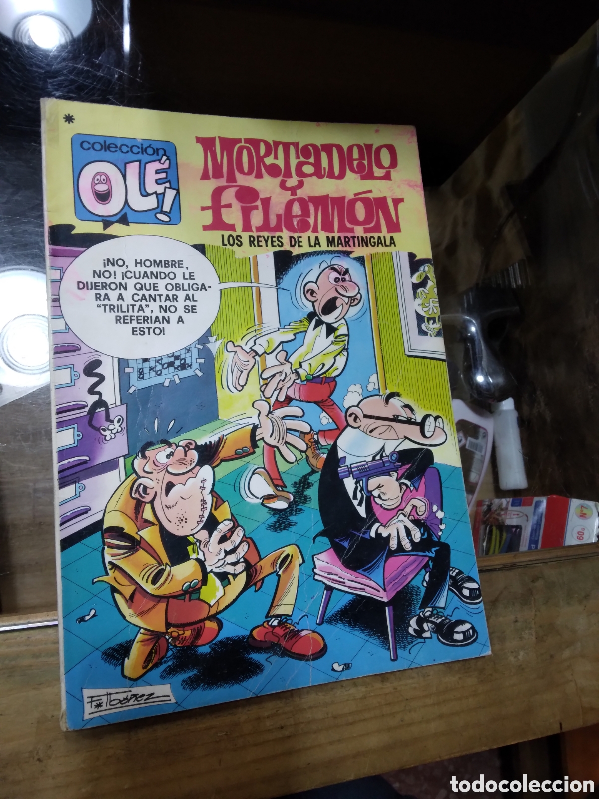 C&oacute;mics: Mortadelo y Filemon, OLE, 60 pesetas,numero 163 - Foto 1