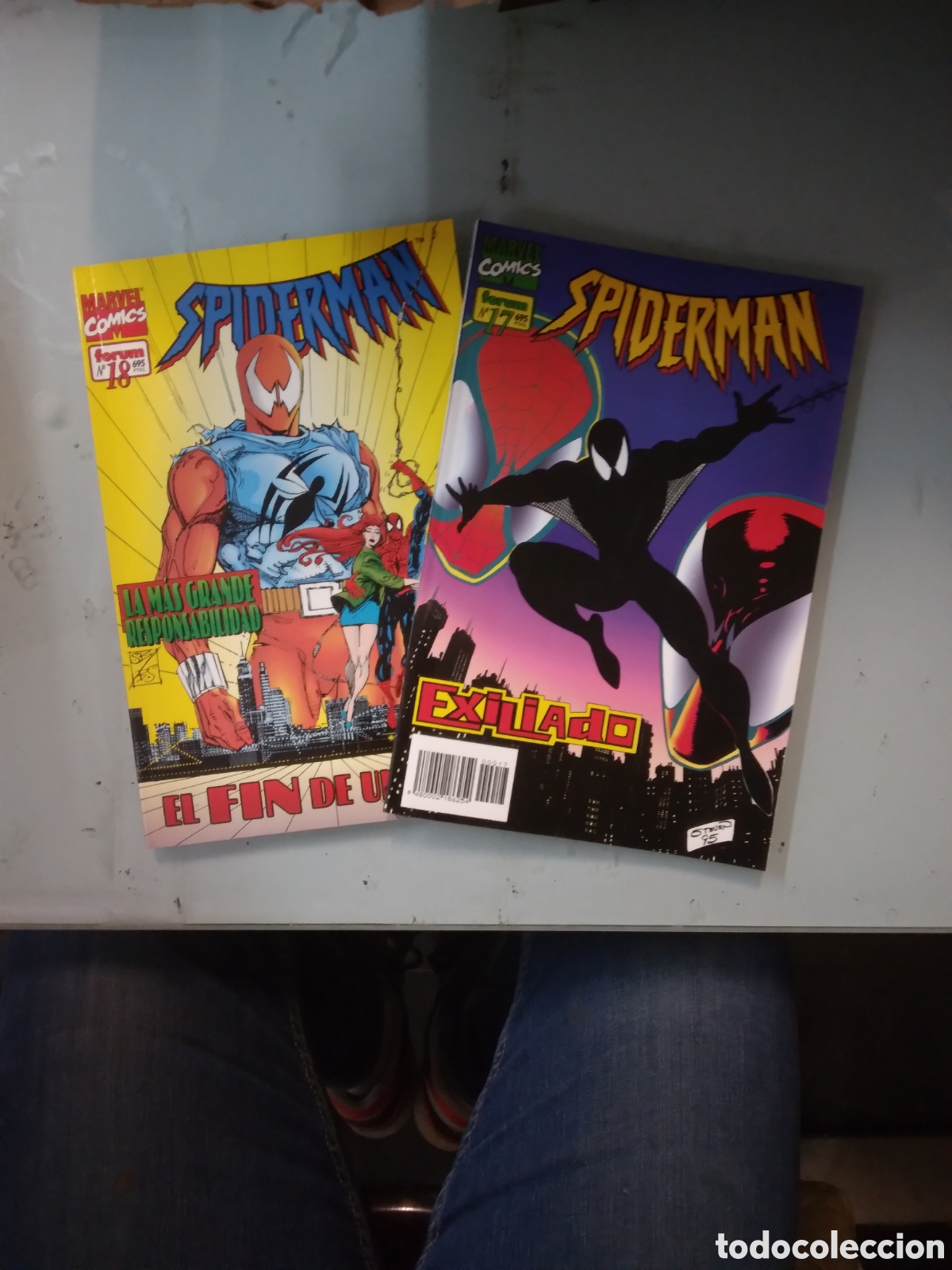 C&oacute;mics: Spiderman, Marvel Comics, Forum, 17 y 18, Forum - Foto 1