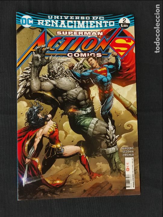 C&oacute;mics: UNIVERSO DC RENACIMIENTO - SUPERMAN - ACTION COMICS - N&ordm; 2 - ECC - - Foto 1