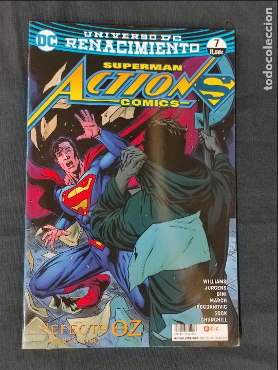C&oacute;mics: UNIVERSO DC RENACIMIENTO - SUPERMAN - ACTION COMICS - N&ordm; 7 - ECC - - Foto 1