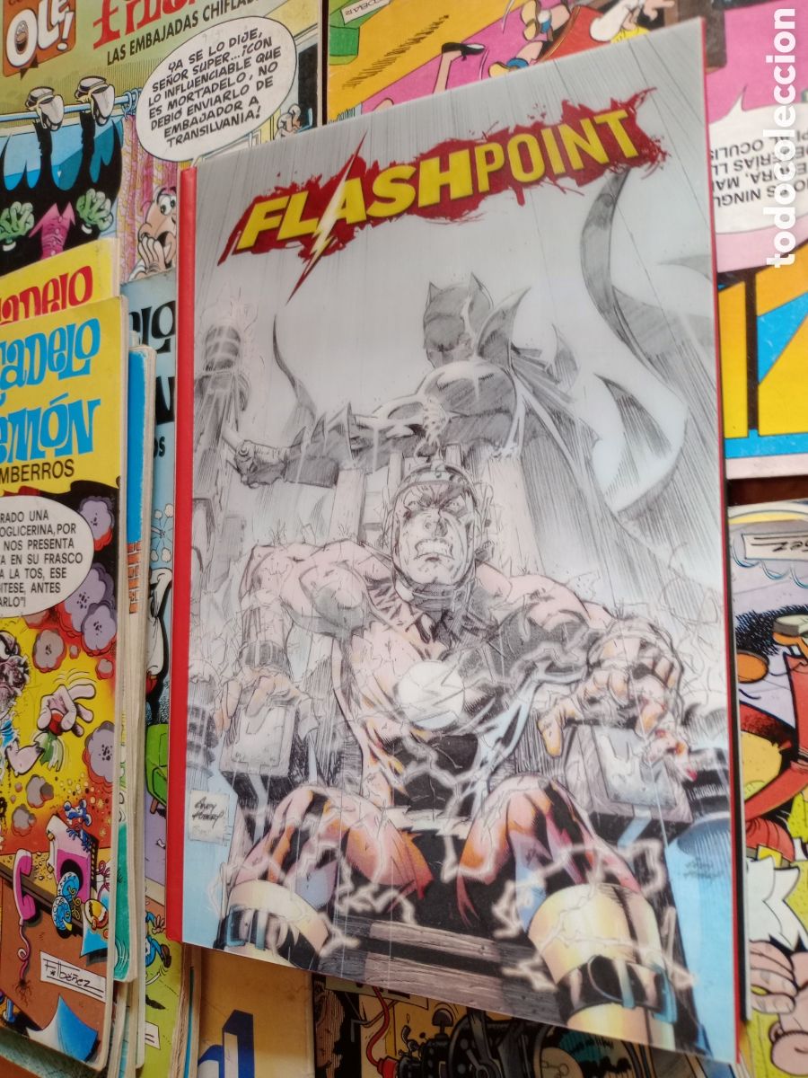 C&oacute;mics: Flashpoint volumen 2 con cubierta, contracubierta y lomo en l&aacute;minas 3D cj83 - Foto 1