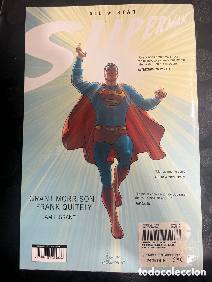 C&oacute;mics: SUPERMAN : EL HOMBRE DE ACERO N.1 EL SALTO DC ECC ( 2013/2015 ) - Foto 2