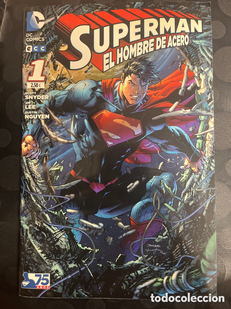 C&oacute;mics: SUPERMAN : EL HOMBRE DE ACERO N.1 EL SALTO DC ECC ( 2013/2015 ) - Foto 1
