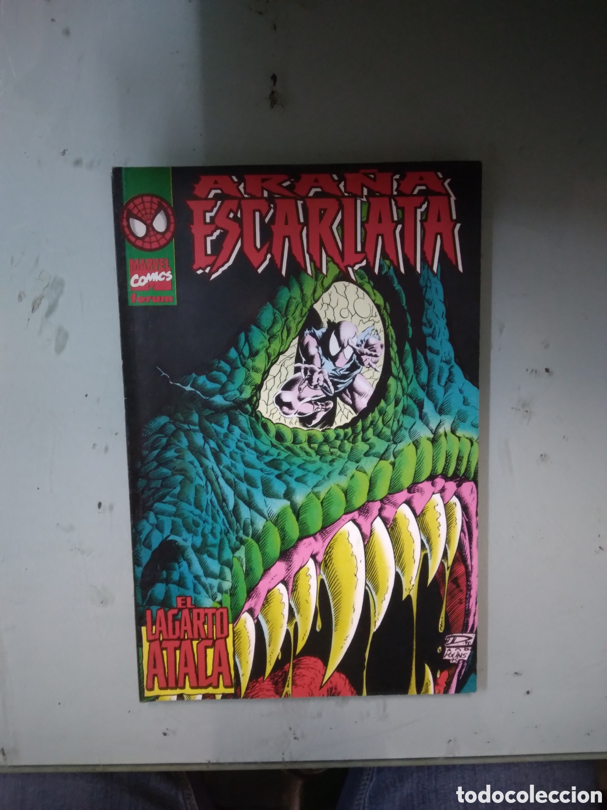 C&oacute;mics: Ara&ntilde;a escarlata:El.lagarto ataca, Forum,Marvel Comics - Foto 1
