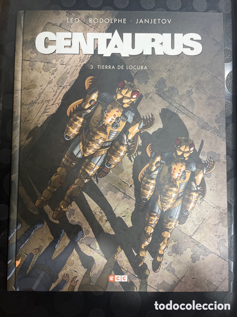 C&oacute;mics: CENTAURUS VOL.3 TIERRA DE LOCURA de LE&Oacute; ,RODOLPHE y JANJETOV ECC ( 2019/2021 )