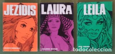 C&oacute;mics: JEZIDIS - LAURA - LEILA. 3 comics - Foto 1