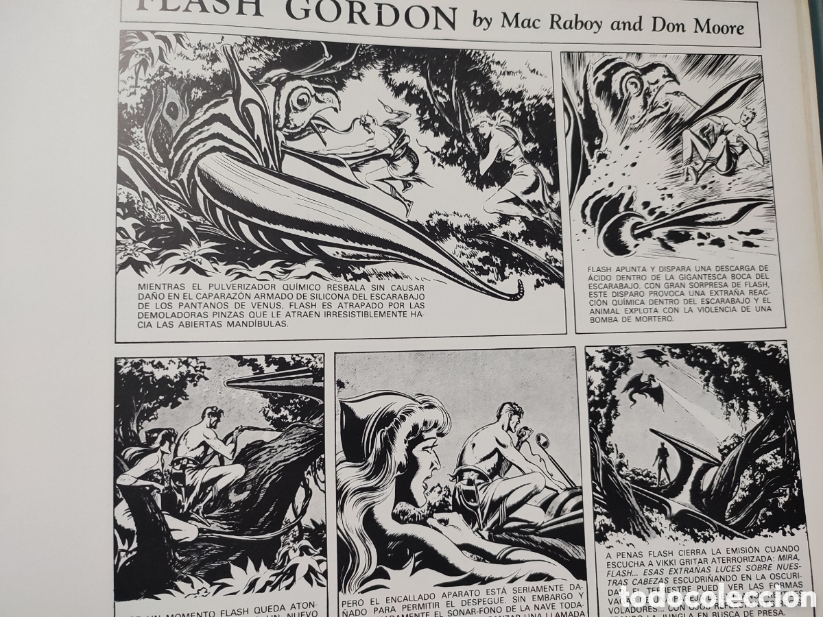 C&oacute;mics: Lote de 2 Tomos Flash Gordon.1978.VOL 6 Y 8 - Foto 2