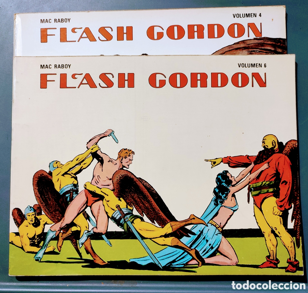 C&oacute;mics: Lote de 2 Tomos Flash Gordon.1978.VOL 6 Y 8 - Foto 1