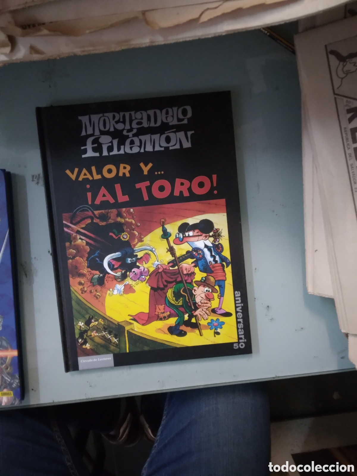 C&oacute;mics: Mortadelo y Filemon, Valor y al toro, 50 aniversario,C&iacute;rculo de Lectores - Foto 1
