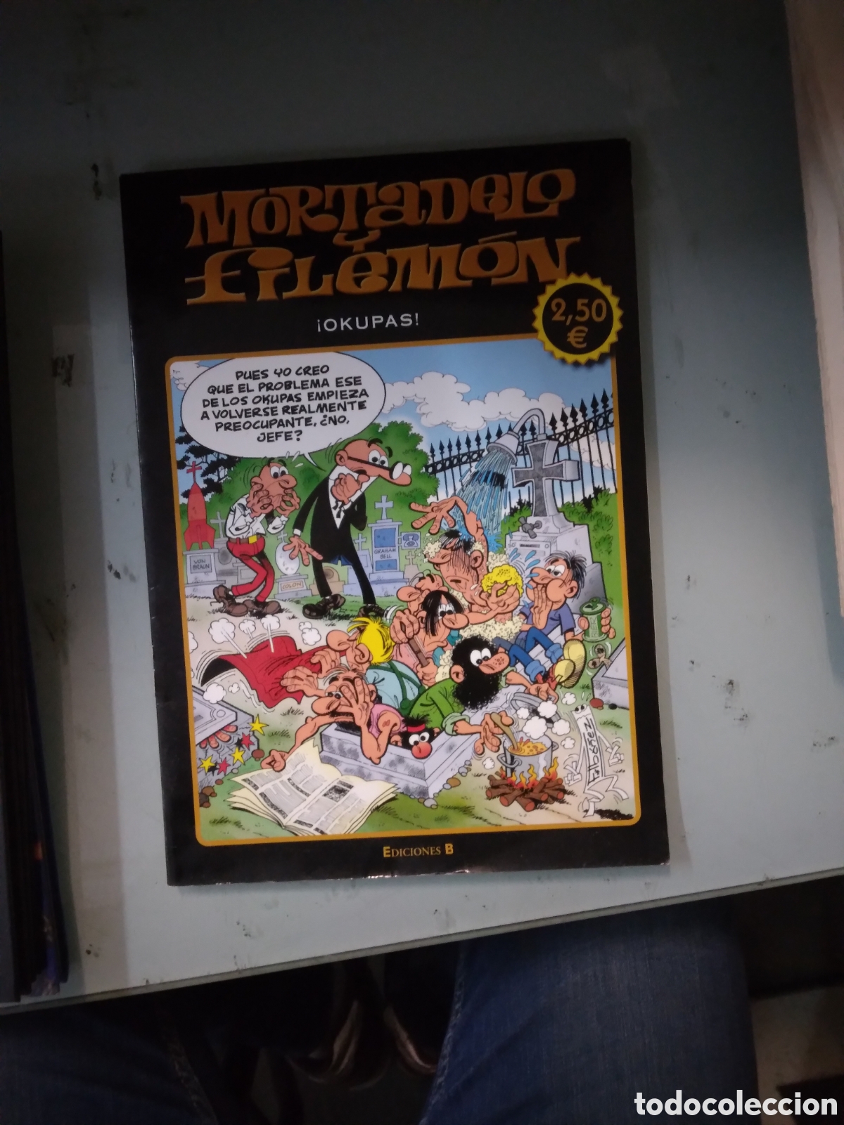 C&oacute;mics: Mortadelo y Filemon,Okupas, 2,50 euros, Ediciones B - Foto 1