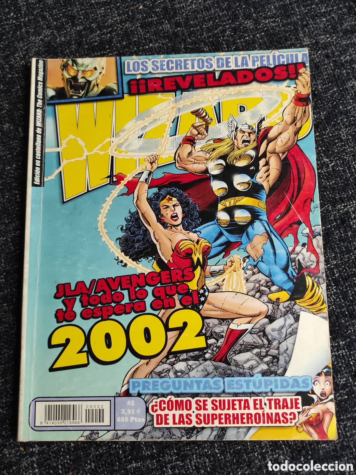 Comics: WIZARD N&ordm; 2 LA REVISTA DE COMIC - TODO LO QUE TE ESPERA EN 2002