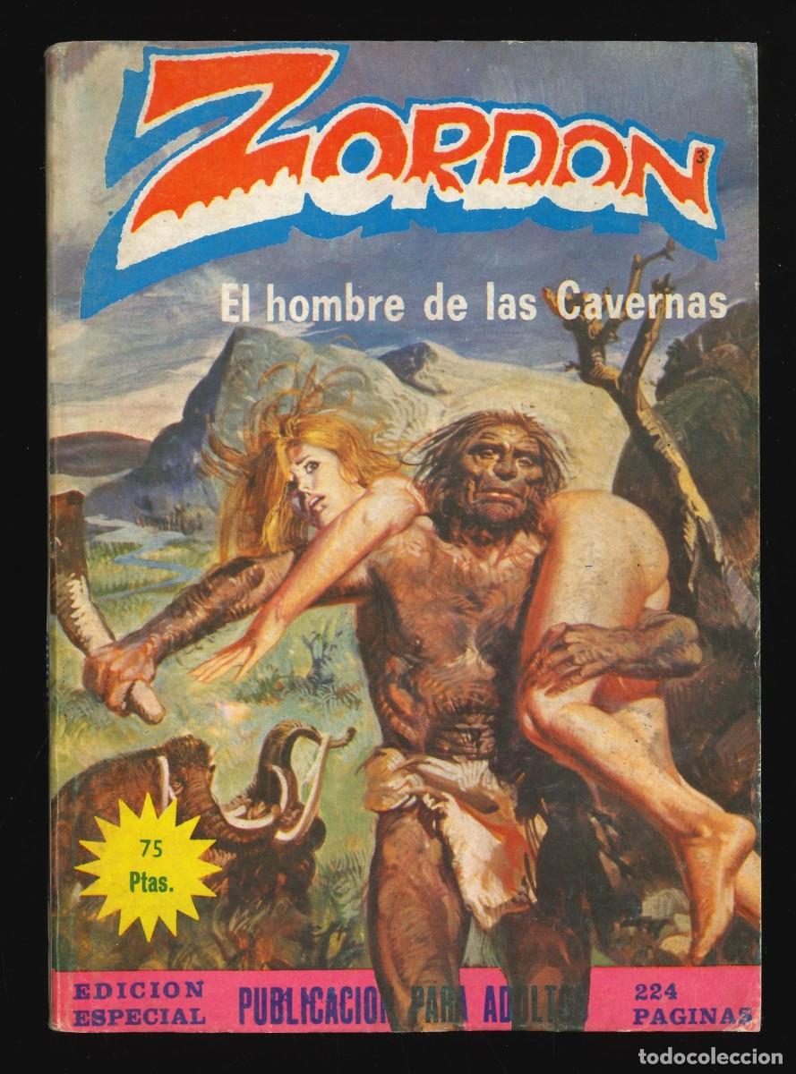 C&oacute;mics: ZORDON - MERCOCOMIC / N&Uacute;MERO 3 (EL HOMBRE DE LAS CAVERNAS) - Foto 1