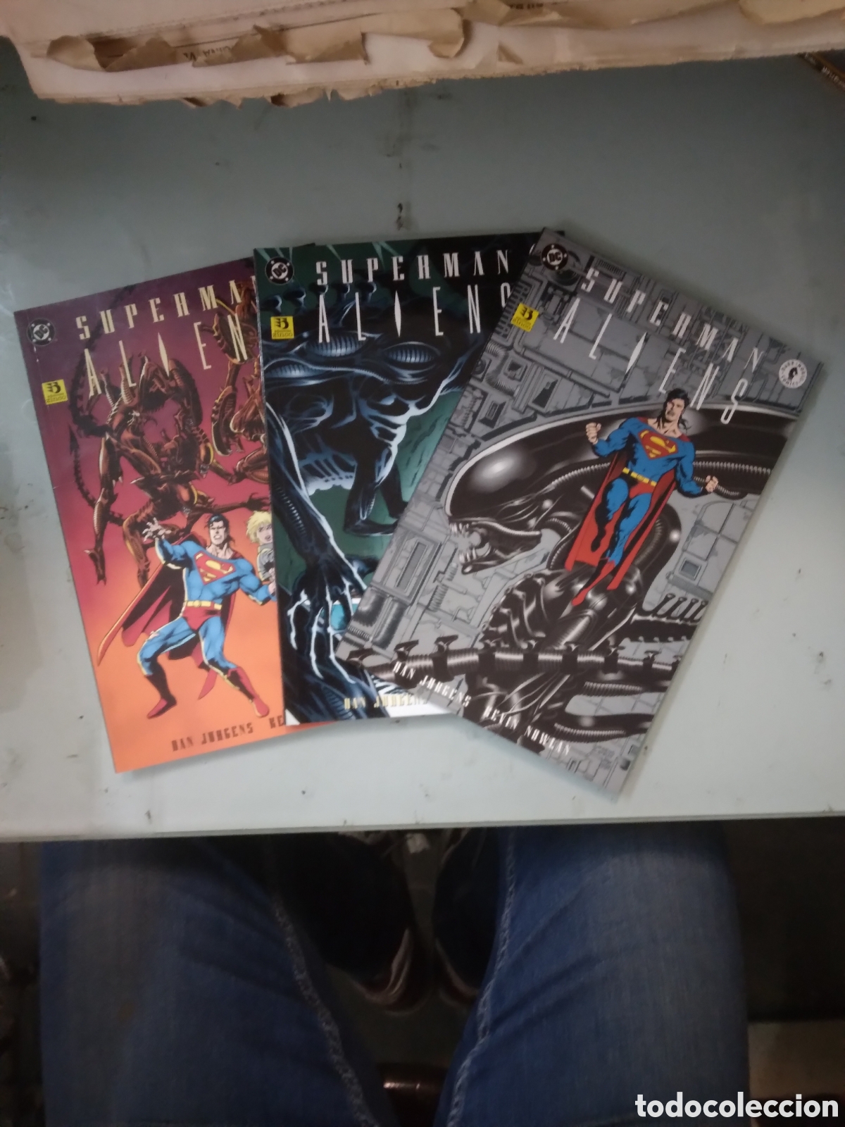 C&oacute;mics: Superman Aliens, DC, Zinco, 3 tomos - Foto 1