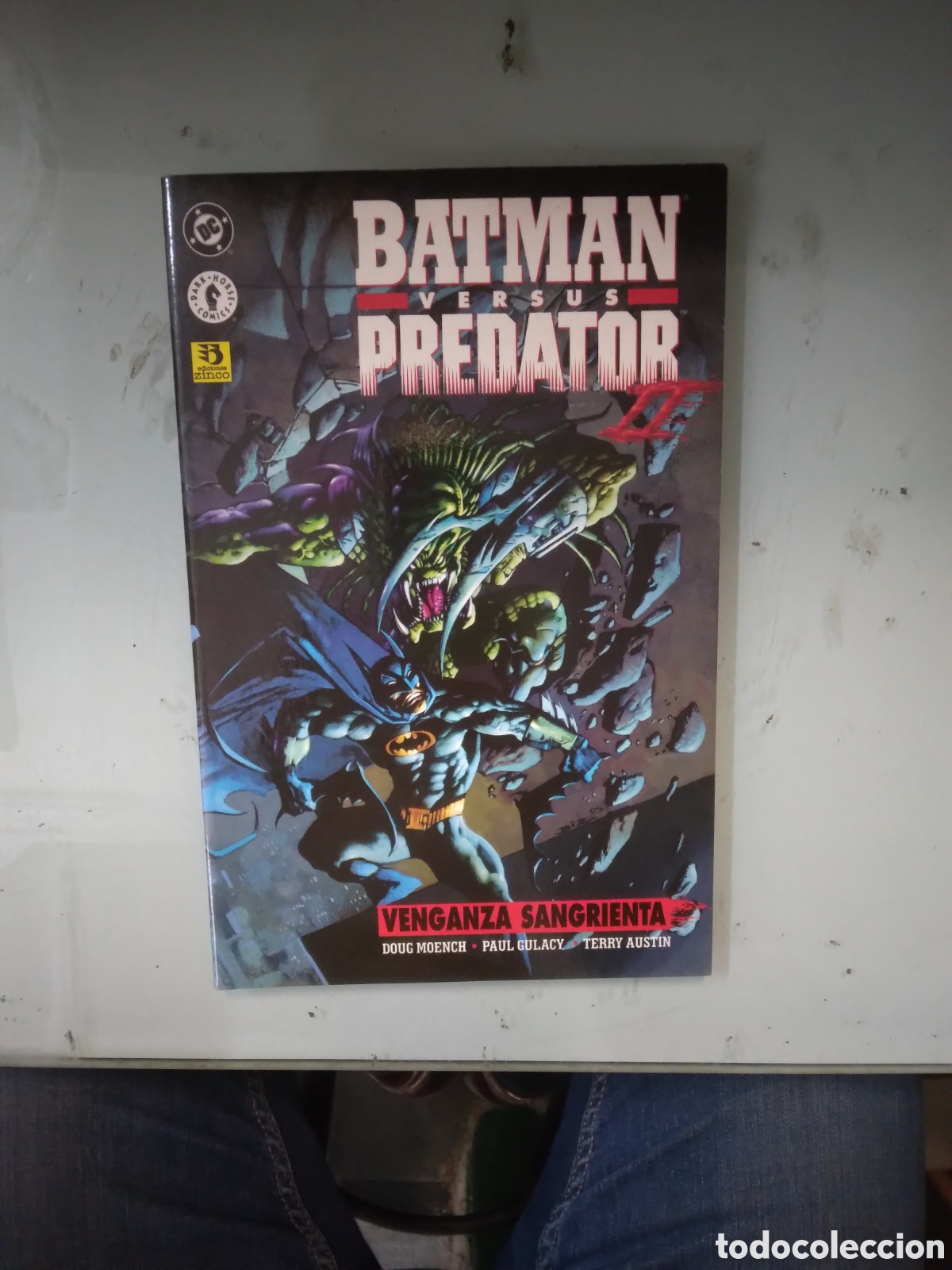 C&oacute;mics: Batman versus Predator II, DC, Zinco, - Foto 1