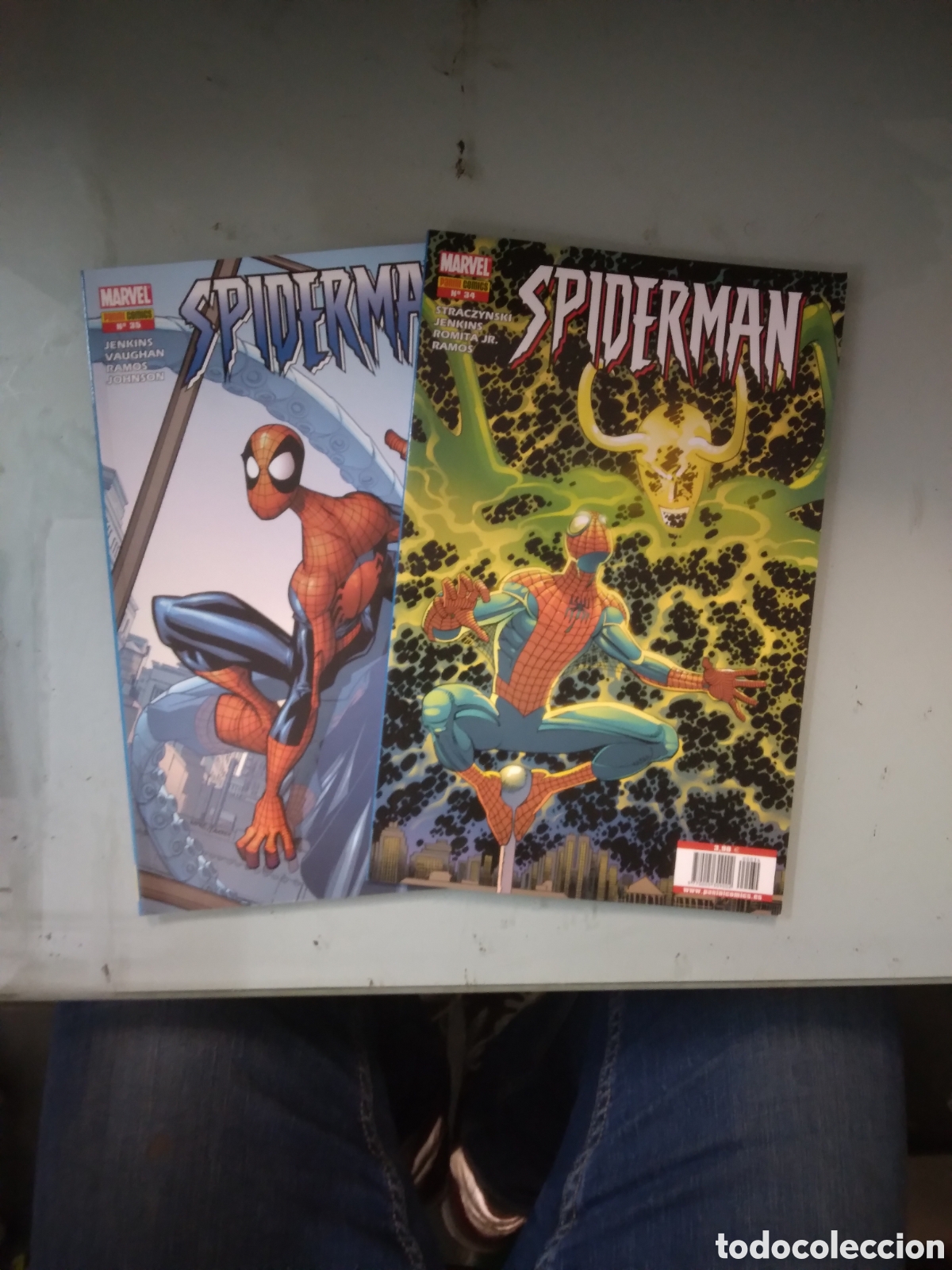 C&oacute;mics: Spiderman. MARVEL, PANINI COMICS, NIMEROS 34,35,38,48,49,51 - Foto 1