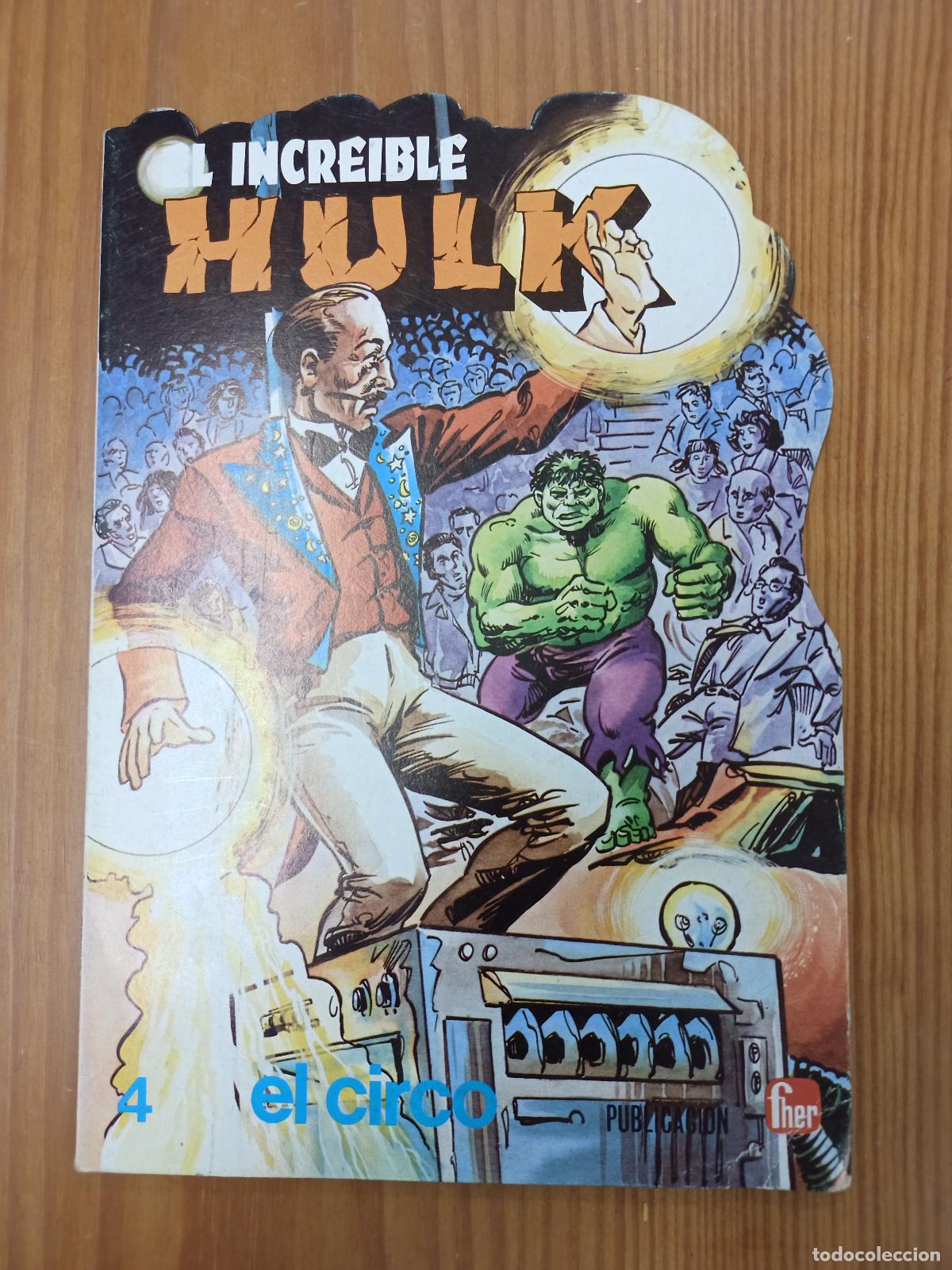 C&oacute;mics: CUENTO TROQUELADO EL INCREIBLE HULK nro.4 EL CIRCO-FHER 1981 - Foto 1