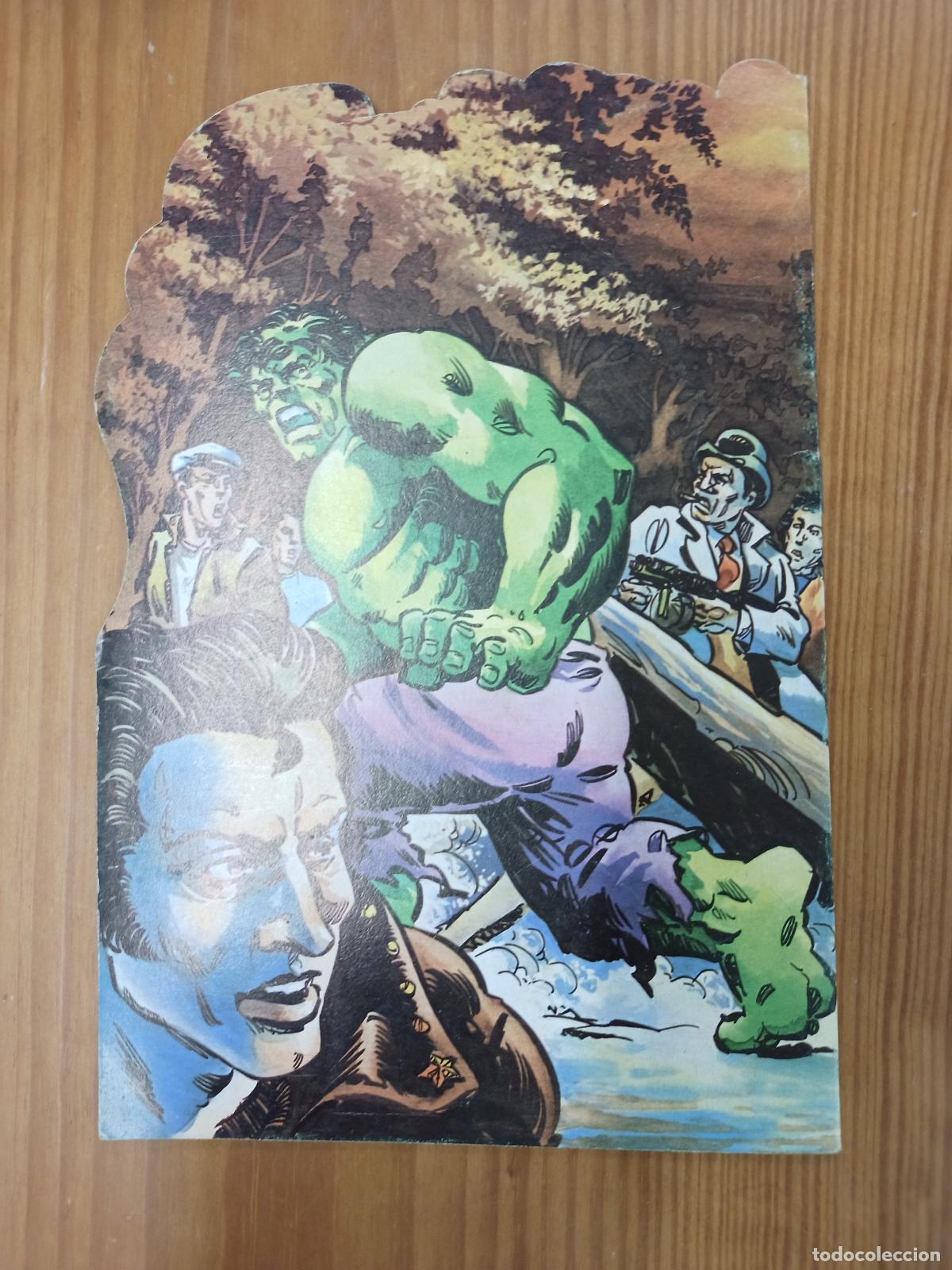C&oacute;mics: CUENTO TROQUELADO: EL INCREIBLE HULK. N&ordm; 3. RL ROBOT. FHER. - Foto 2