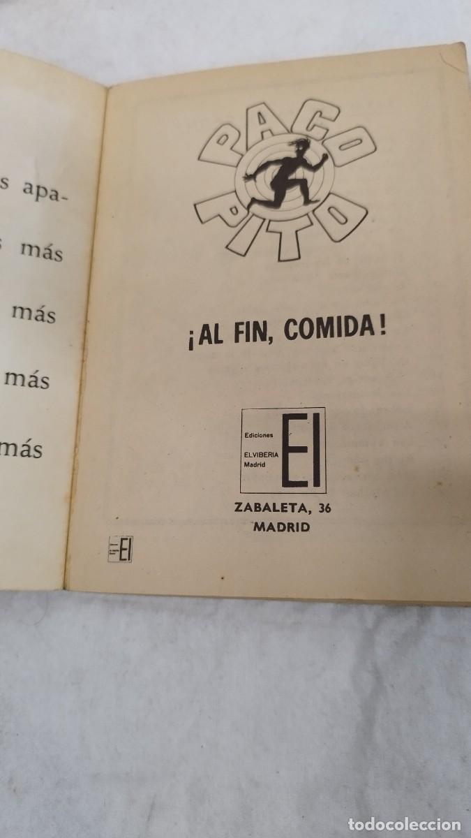 C&oacute;mics: PACO PITO NUM 22 EDT ZABALETA MADRID 1976 - Foto 2