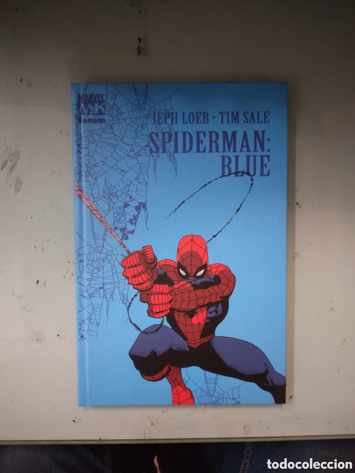 C&oacute;mics: Jeph Loeb, Tim Sale, Spiderman:blue, Marvel comics - Foto 1