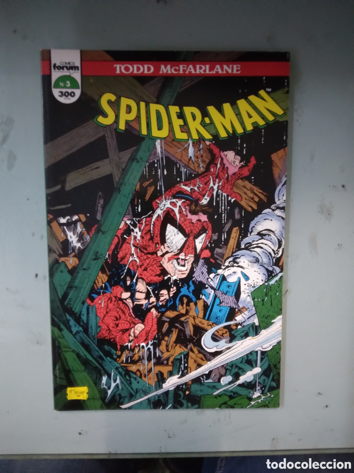 C&oacute;mics: Todd Mcfarlane, Spiderman, Comics Forum, numero 3, 300 pesetas - Foto 1
