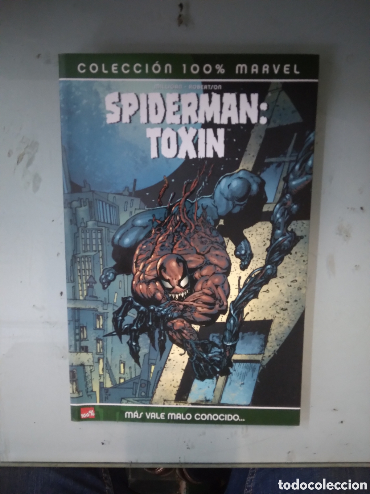 C&oacute;mics: Spiderman:Toxin,.COLECCION 100 %, Marvel - Foto 1