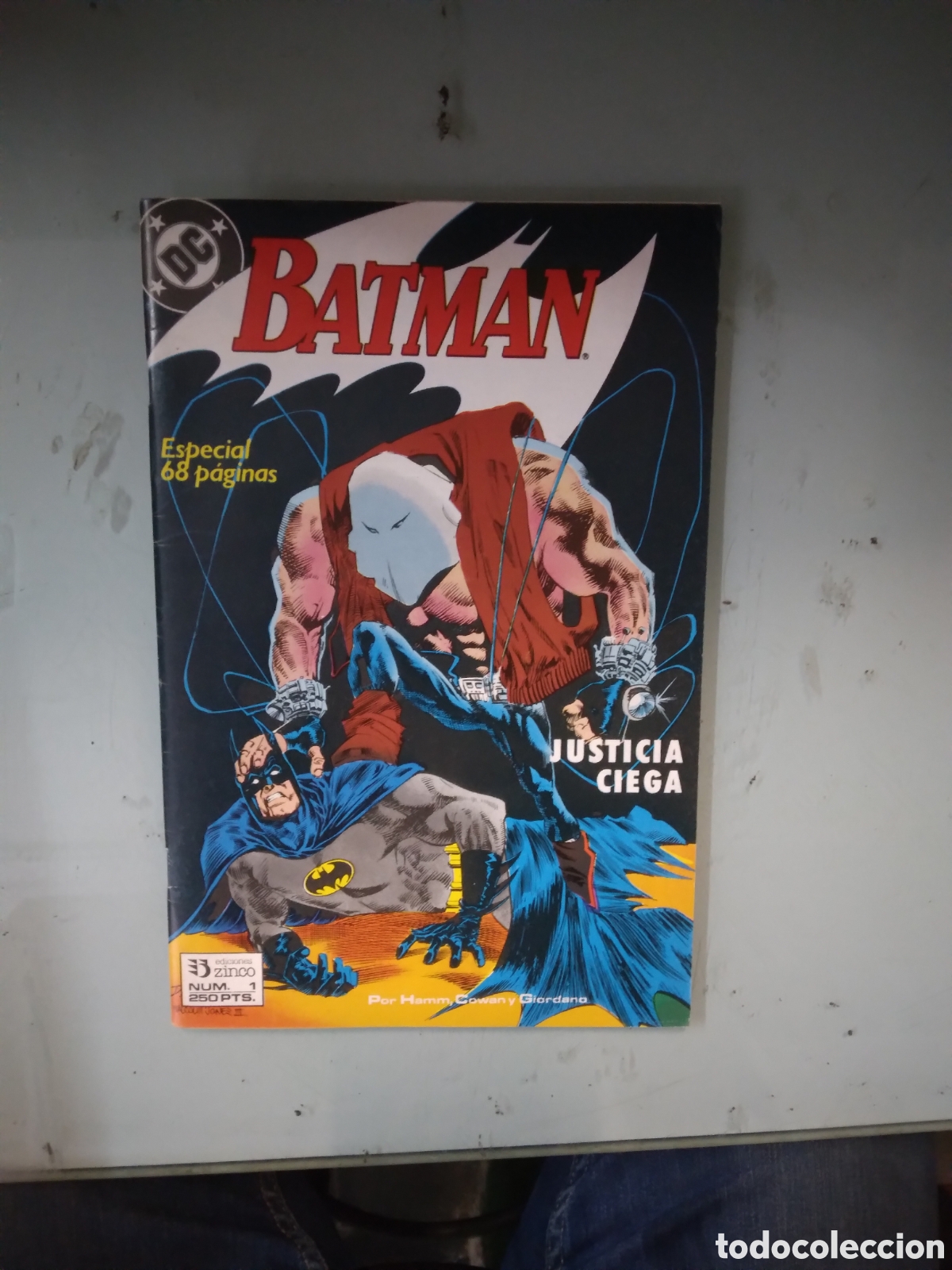 C&oacute;mics: Batman, Justicia ciega, DC,Zinco, numero 1 - Foto 1