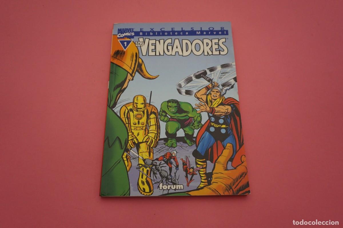 C&oacute;mics: M1D/ LOS VENGADORES 1 - EXCELSIOR - BIBLIOTECA MARVEL - Foto 1