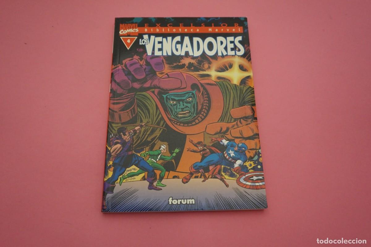 C&oacute;mics: M1D/ LOS VENGADORES 4 - EXCELSIOR - BIBLIOTECA MARVEL - Foto 1
