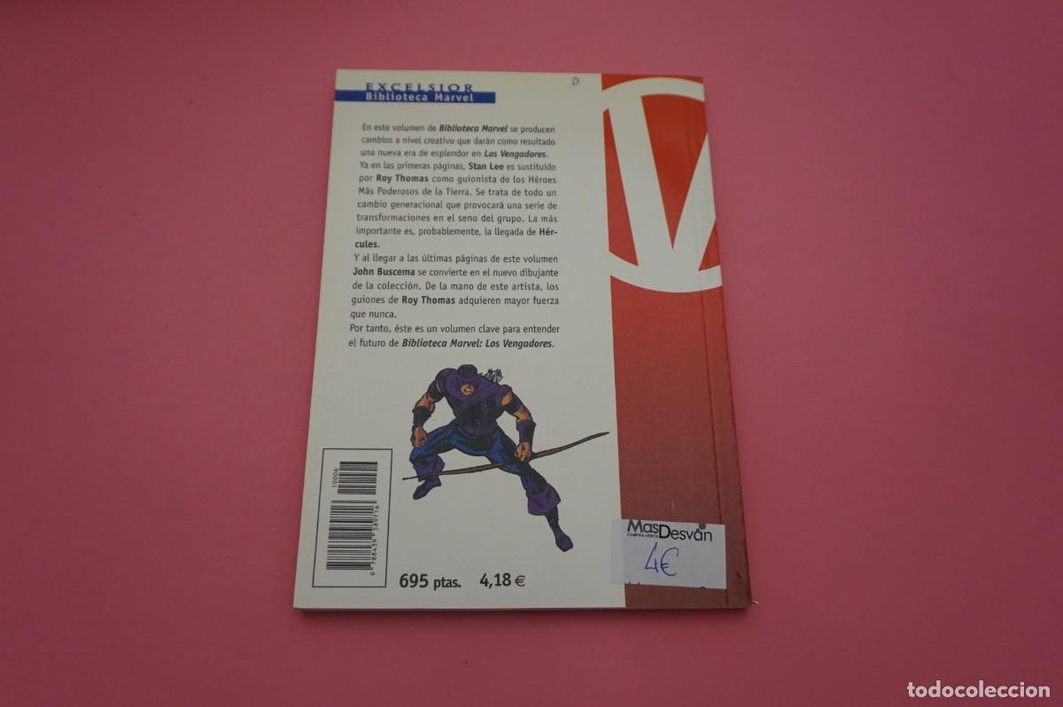 C&oacute;mics: M1D/ LOS VENGADORES 6 - EXCELSIOR - BIBLIOTECA MARVEL - Foto 4
