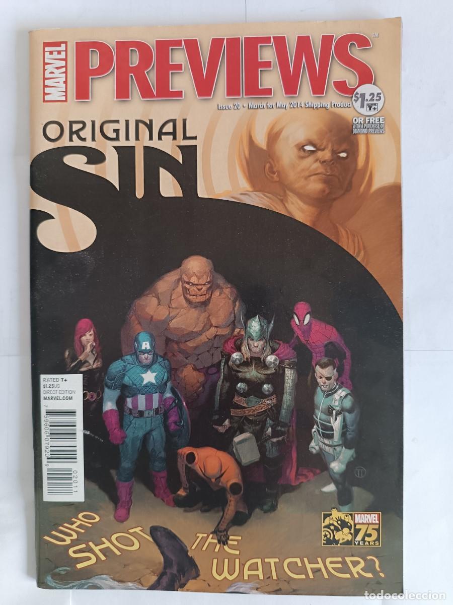 Comics: MARVEL PREVIEWS ISSUE 20 DIRECT EDITION EN INGLES
