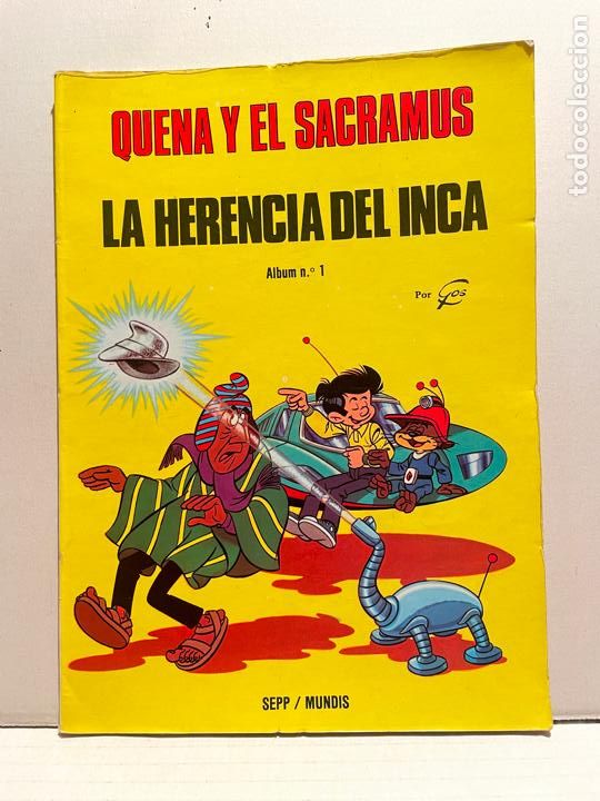 C&oacute;mics: COMIC QUENA Y EL SACRAMUS N&ordm; 1 SEPP/MUNDIS - Foto 1