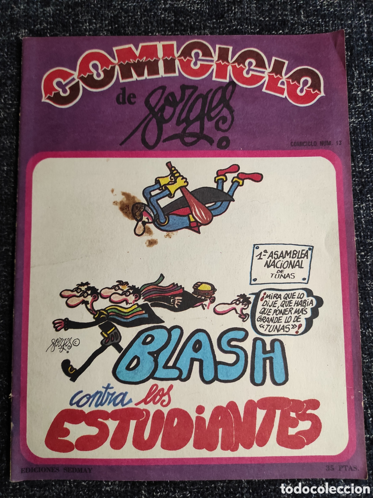 C&oacute;mics: COMICICLO N&ordm; 13 DE FORGES -ED. SEDMAY - Foto 1