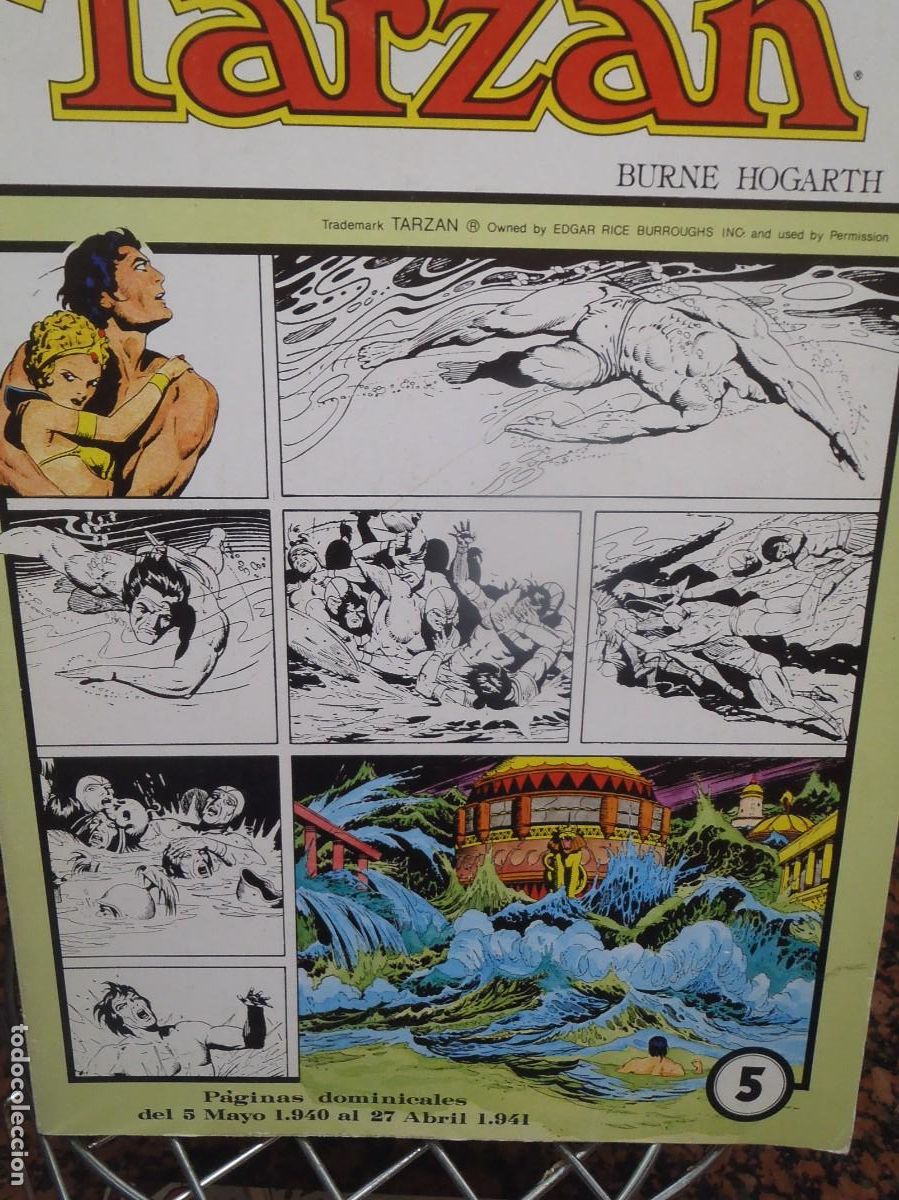 C&oacute;mics: TARZAN - N&ordm; 5 -GRANDES DEL COMIC - 1982 - Foto 1